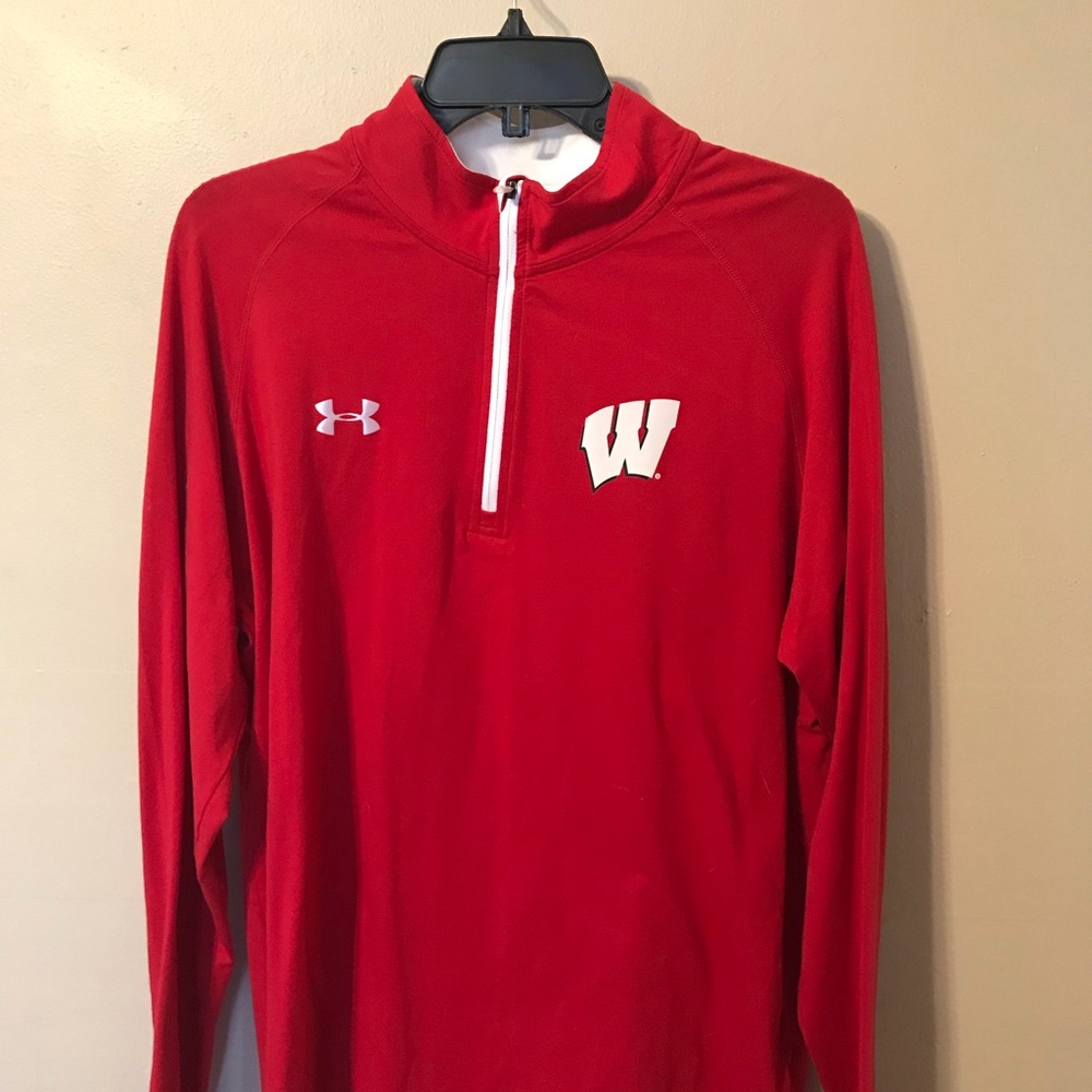Under Armour Wisconsin Badgers 1/4 zip